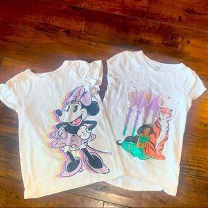 Girl’s Disney Shirt Bundle ❤️
